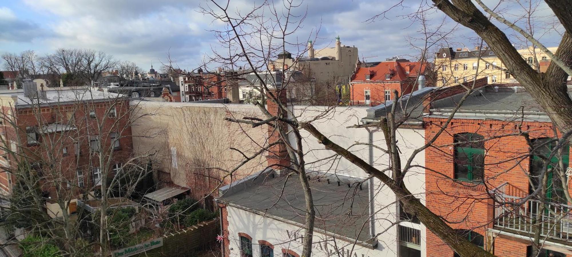 Apartment Cottbus City Mit Blick Ueber Die Daecher - Fuer Treppensteiger Luaran gambar